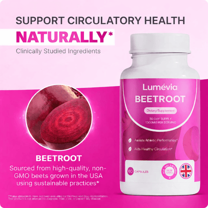 Lumévia Organic Beetroot Capsules - Lumévia