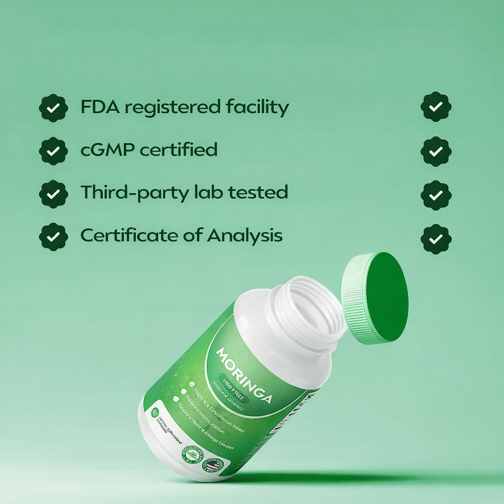 Lumévia Organic Moringa Capsules - Lumévia